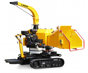Powerful chipper on tracked chassis with petrol engine LS 160 P Track